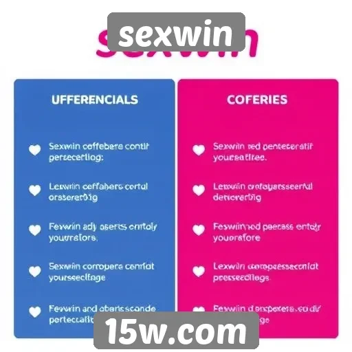 Diferenciais do sexwin em comparação a concorrentes